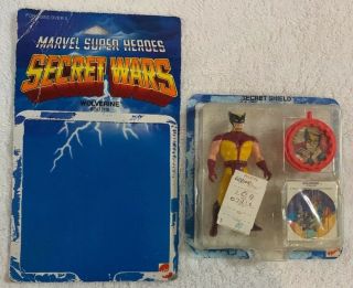 Vintage Mattel 1984 Marvel Heroes Secret Wars Wolverine