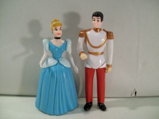 Disney Princess Cinderella & Prince Charming Action Figures
