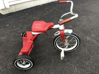 Vintage Amf Junior Red Trike Tricycle