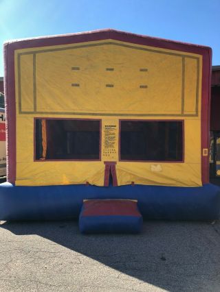Commercial Inflatable Modular Bounce House With Basketball Hoop