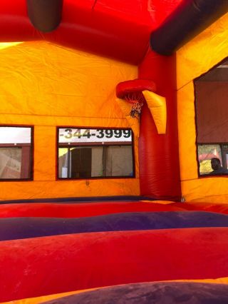 Commercial Inflatable Modular Bounce House with Basketball Hoop 5