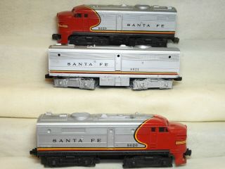 Lionel 027 Santa Aba Diesel Locomotive Set For The Layout,  Ready To Run
