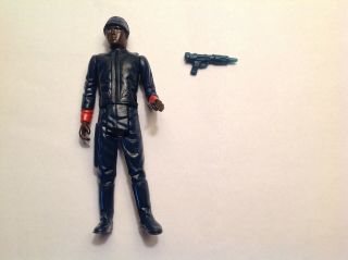 Star Wars Vintage Figure Bespin Security Guard No Coo With Authentic Accessory