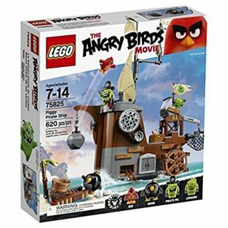 Lego 75825 The Angry Birds Movie - Piggy Pirate Ship - 2016