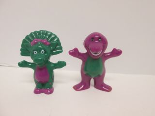 Vintage Barney The Dinosaur Baby Bop Figures Cake Toppers Playset Replacement