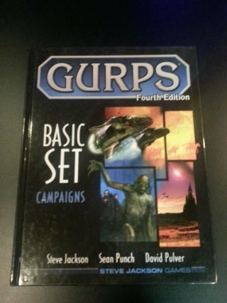 Gurps 4th Edition Basic Set Campaigns Rpg Steve Jackson Games