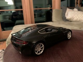 Hot Wheels 1:18 Aston Martin V8 Vantage Dark Grey diecast model car 5