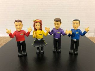 The Wiggles Pvc Figures Set Of 4 Cake Toppers Simon Lachy Emma Anthony