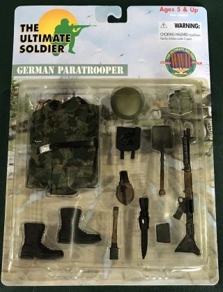 21st Century Toys The Ultimate Soldier 1:6 Scale Wwii German Paratrooper Set 12”