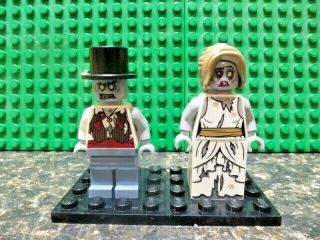 Lego 9465 Minifigs: Monster Fighter Zombie Bride And Groom