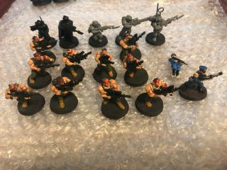 Warhammer 40k Imperial Guard Catachan Cadian Vox Caster Troopers