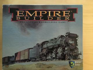 Empire Builder Continental Railbuilding Game Mayfair 1996 - Complete