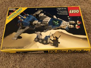 Lego Set 6931 Fx Star Patroller (1985) With Box