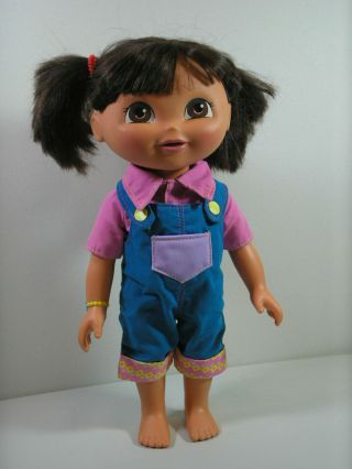 Dora The Explorer 15 " Dress Up Adventure Dress & Style Doll L7150 Mattel Vguc