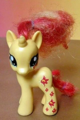 My Little Pony Brushable Sunset Shimmer Cutie Mark Magic 3 " Figure Mlp Fim G4