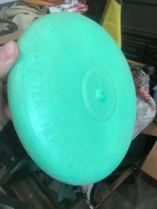 Vintage Wham - o Frisbee Pluto Platter Green 3