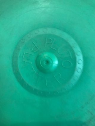 Vintage Wham - o Frisbee Pluto Platter Green 4