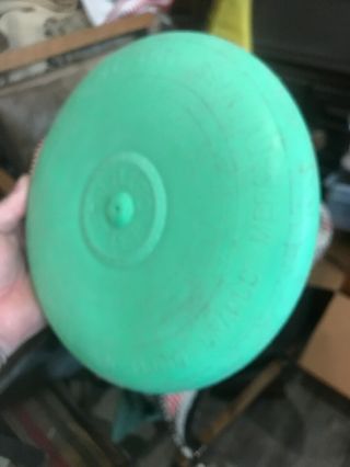 Vintage Wham - o Frisbee Pluto Platter Green 5