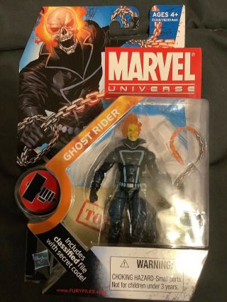 Marvel Universe 3.  75 Ghost Rider Figure Carded