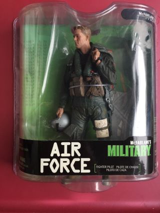Mcfarlane Military Series 7 Air Force Fighter Pilot Action Figure Nrfb