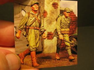 1/35 Ww2 Warriors Japanese Army Officer & Mortar Man