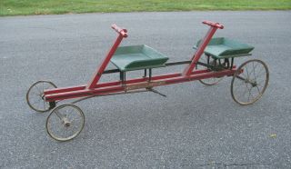 Irish Mail Cart,  Rare Antique Two - Seater.