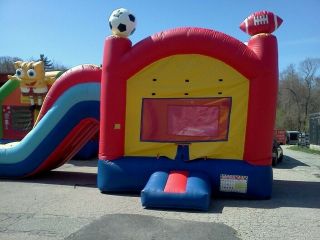 Commercial Inflatable Sports Combo Bounce House