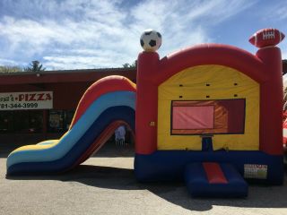 Commercial Inflatable Sports Combo Bounce House 3