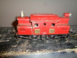 Ives Railway Lines 3251 O Gauge Red Locomotive Car