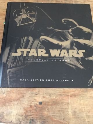 Star Wars Rpg - Saga Edition Core Rulebook Hardcover
