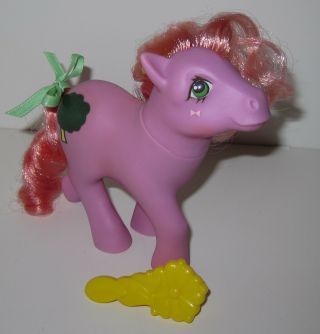 G1 My Little Pony Windy Magic Message Complete Ribbon & Comb 1987 Factory Curls