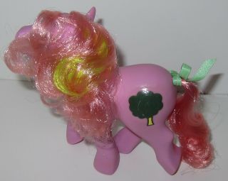 G1 My Little Pony WINDY Magic Message COMPLETE Ribbon & Comb 1987 Factory Curls 3