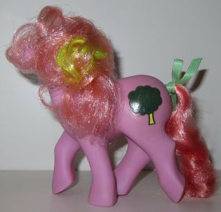 G1 My Little Pony WINDY Magic Message COMPLETE Ribbon & Comb 1987 Factory Curls 4