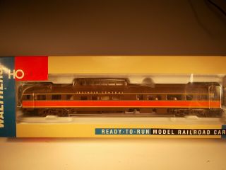 Walthers Ho Scale Illinois Central Budd Dome Coach