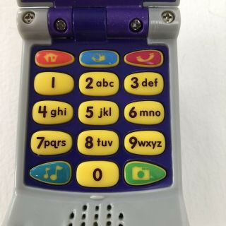 Fisher Price Fun2Learn Flip Phone Toy Toddler Preschool Learning Educational 3