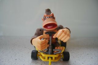 Nintendo 64 Mario Kart 64 pull back Action Figure Toy Biz 1999 - Donkey Kong 2