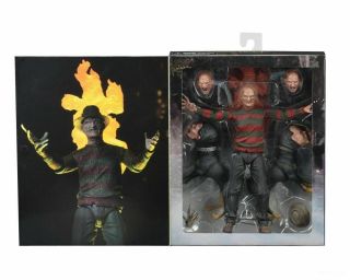 Nightmare On Elm Street 7 " Scale Action Figure Ultimate Part 2 Freddy Neca