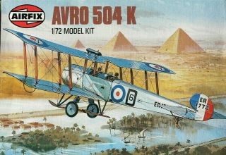 Airfix 1/72: Avro 504k