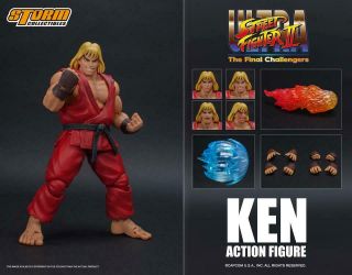 Stm87100: Storm Collectible Ultra Street Fighter Ii: The Final Challengers Ken