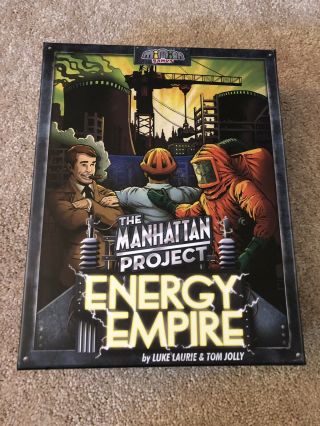 The Manhattan Project Energy Empire Board Game -