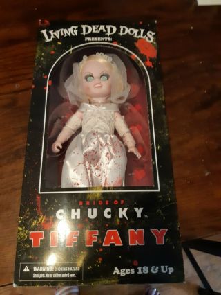 Living Dead Dolls (ldd) Bride Of Chucky Bloody Tiffany (new/sealed Box)