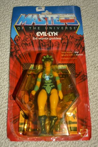 Motu Evil - Lyn 1982 Mattel Masters Of The Universe Action Figure He - Man