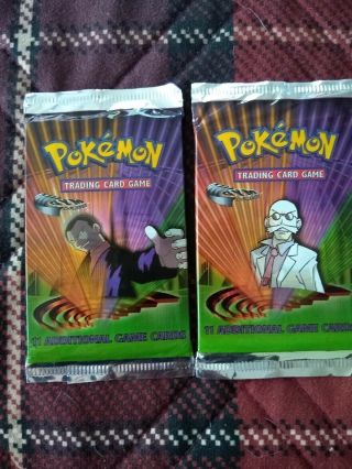 Pokemon Gym Challenge Factory Booster Packs (x2)