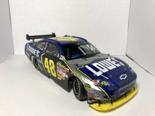 2007 Jimmie Johnson Fall Martinsville Raced Win 48 Lowe’s Cot 1 Of 792