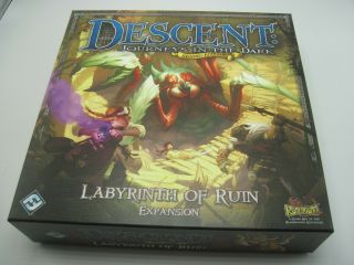 Descent Labyrinth Of Ruin Expansion 2nd Edition Board Game Ffg