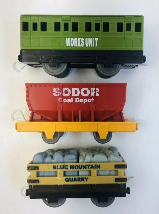 Mining Coal Hopper Cargo & Coach Thomas&friends Trackmaster For Motorized Trains