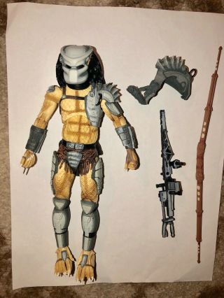 Neca - Alien Vs Predator (arcade Appearance) - 7 " Action Figure - Warrior Pred