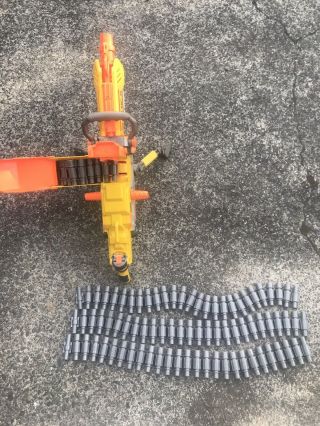 Nerf Vulcan Ebf - 25 With Tripod,  Ammo Box,  And Four Ammo Belts