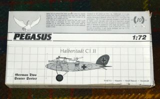 Pegasus 1/72 Halberstadt Cl.  Ii German Ww1 Observation Plane