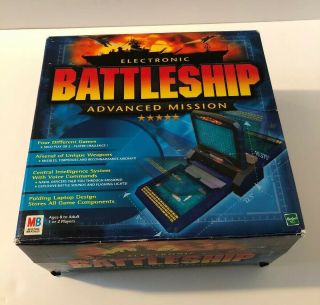 Electronic Battleship Game By Milton Bradley - 2000 Ed - Complete - Tested/works